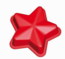 Новинка! Lekue line Classic     Силиконовая форма "Звезда мини"  серия "Классика"  цвет - красный 