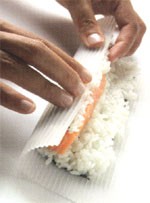 Коврик для суши и рулетов малый + буклет